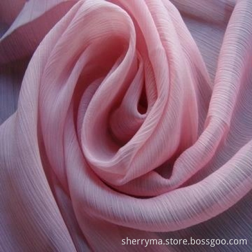 100% polyester fashion hi-multi chiffon like silk fabric